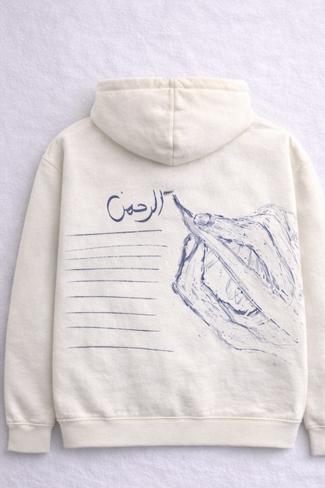 Hoodie variation — off white